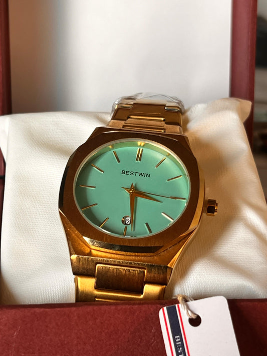 BESTWIN brand fashionable business waterproof Arabic dial quartz men's watch